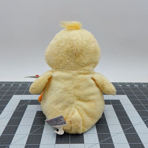 Ty Pluffies Waddler Yellow Duck Plush TyLux 2008 8 Inch Stuffed Animal with Tag - Picture 4 of 11